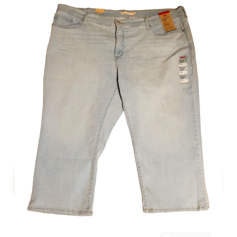 Levi's, NWT, 311 Shaping Skinny Capris, A Mid Rise, Tummy Slimming, Women's 24W